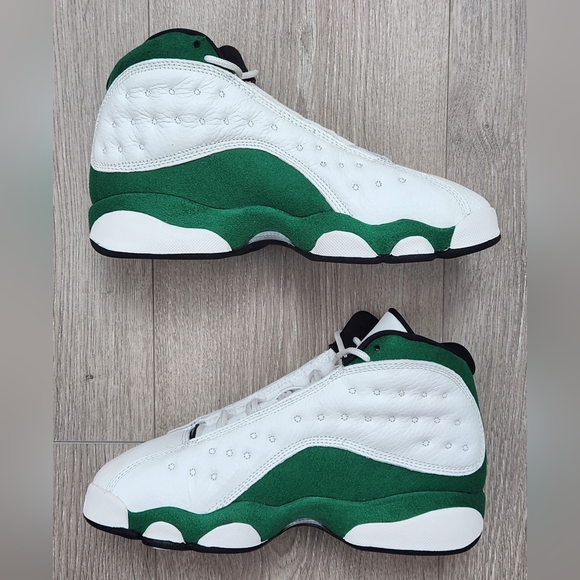 Nike Air Jordan 13 Retro Pine Green HQ0780-103 Youth Sz 4 / Women's Sz 5.5 New - Picture 2 of 10
